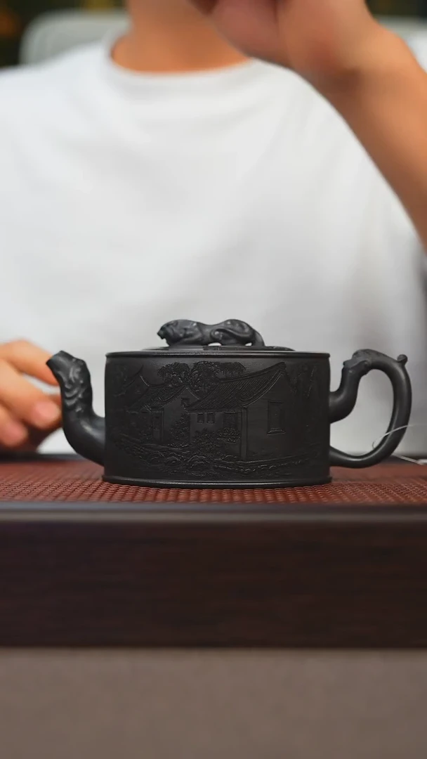 茶壶紫砂原矿紫砂手工茶壶