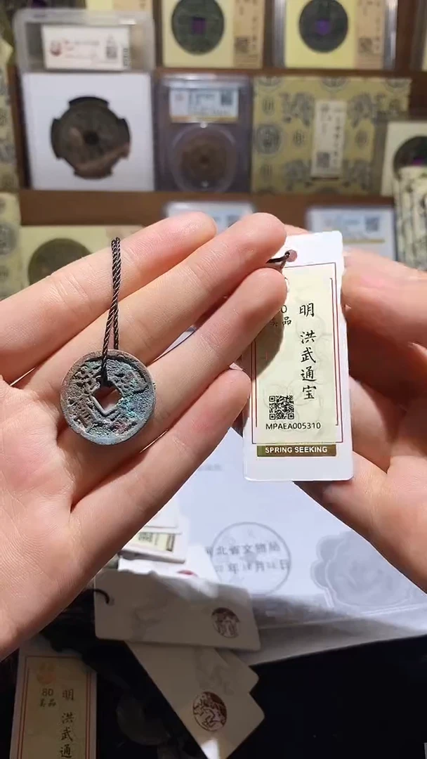 铜洪武通宝