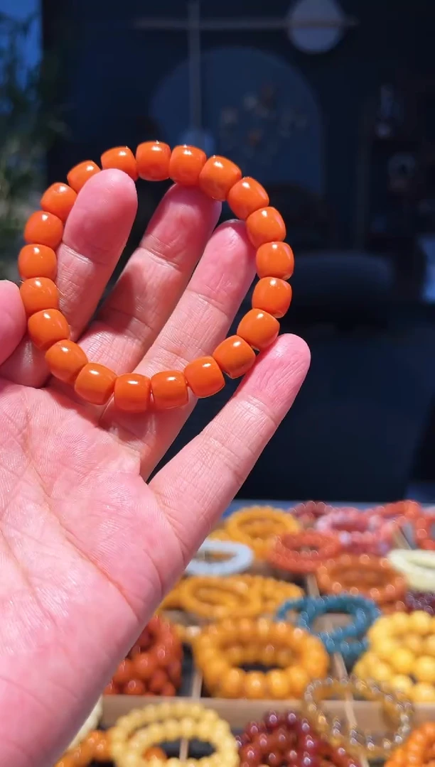 手串未镶嵌南红玛瑙10+直切