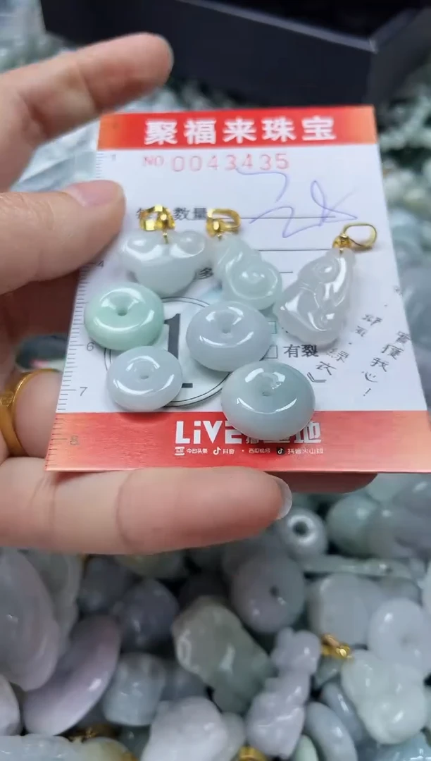 【闪购商品】翡翠颈饰未镶嵌闪购0043435