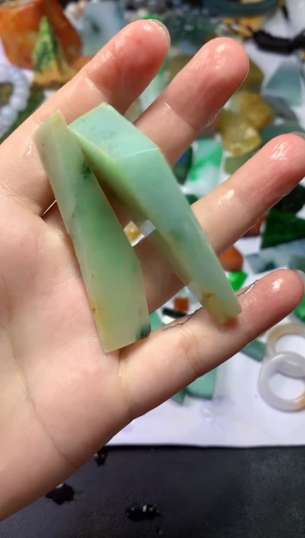 颈饰未镶嵌翡翠030天然翡翠