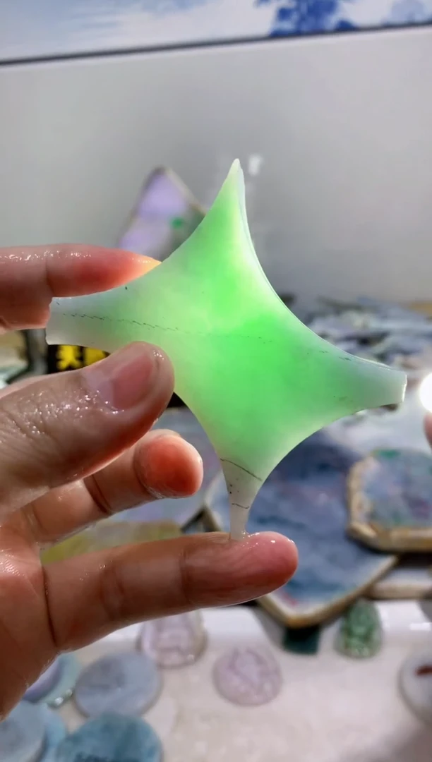 裸石翡翠0蒙0翡翠珠宝90