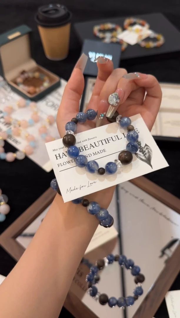 合金手链水晶青花瓷x2798