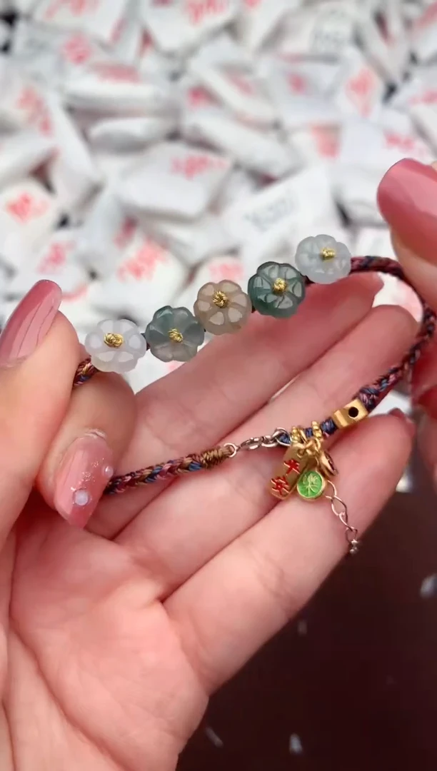 【闪购商品】翡翠手绳未镶嵌一