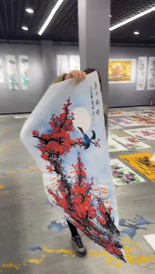 真人名画手工制作