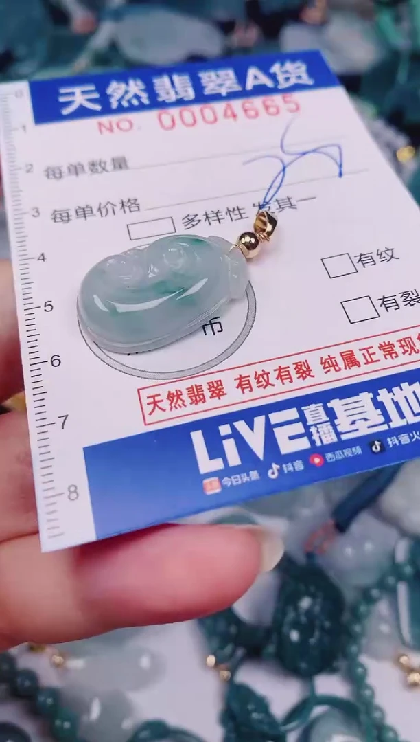 颈饰未镶嵌翡翠00004665