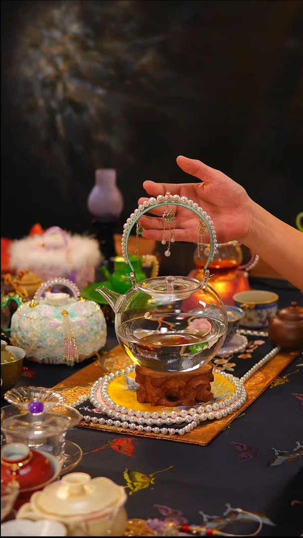 100烧水壶烧水壶青色