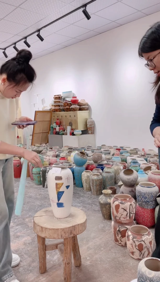 【闪购商品】瓶孤品 微瑕陶瓷花瓶 无花zd599