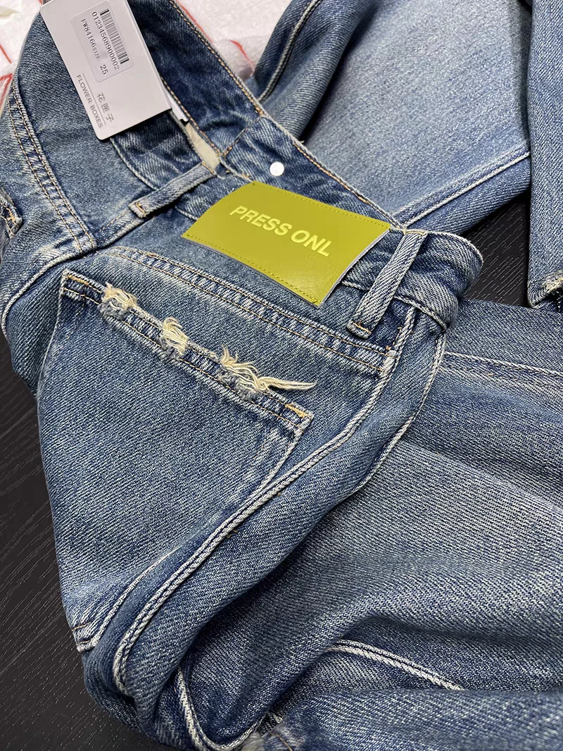 【166】花84秋秋MWMAMWMA新款无弹窄版阔腿裤~