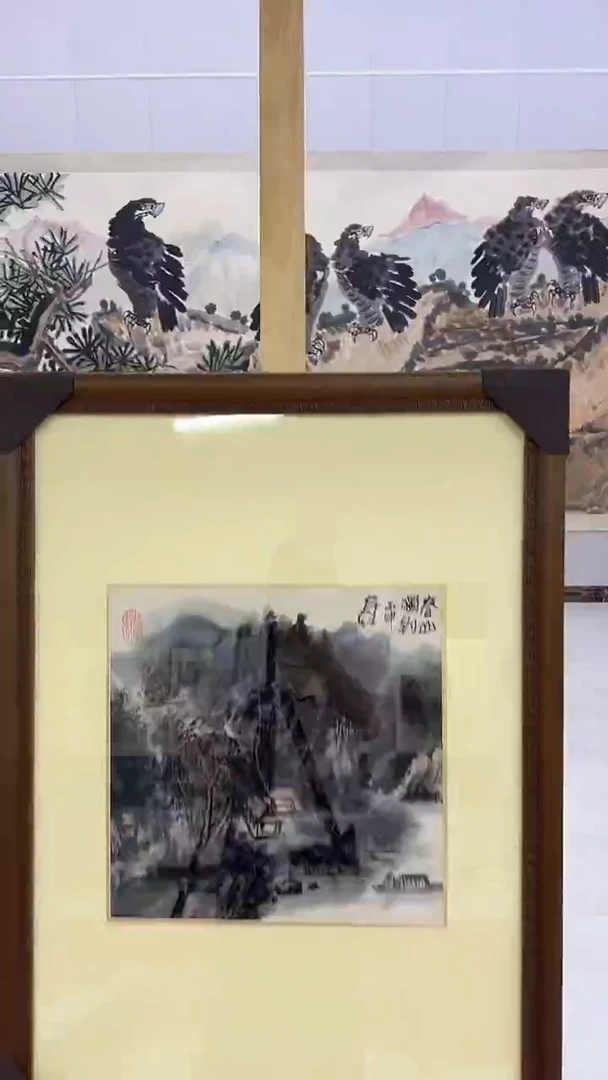 国画庄寿红-1平尺-山水国画