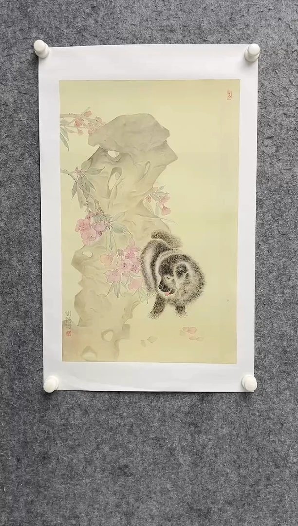 国画邹训精-2.5平尺-国画作品-GGyy
