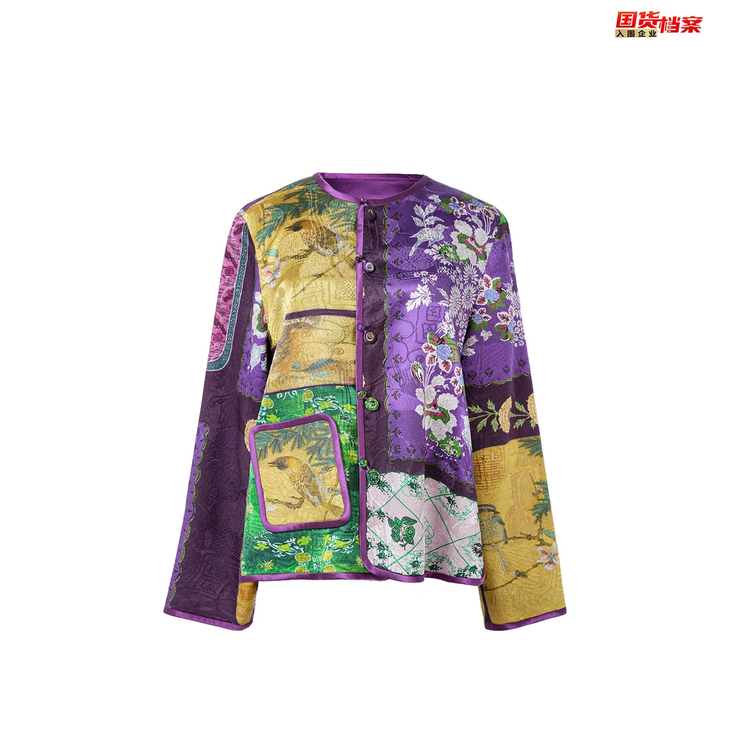 【万象有衣】花团锦簇-原创设计师款上衣-7672