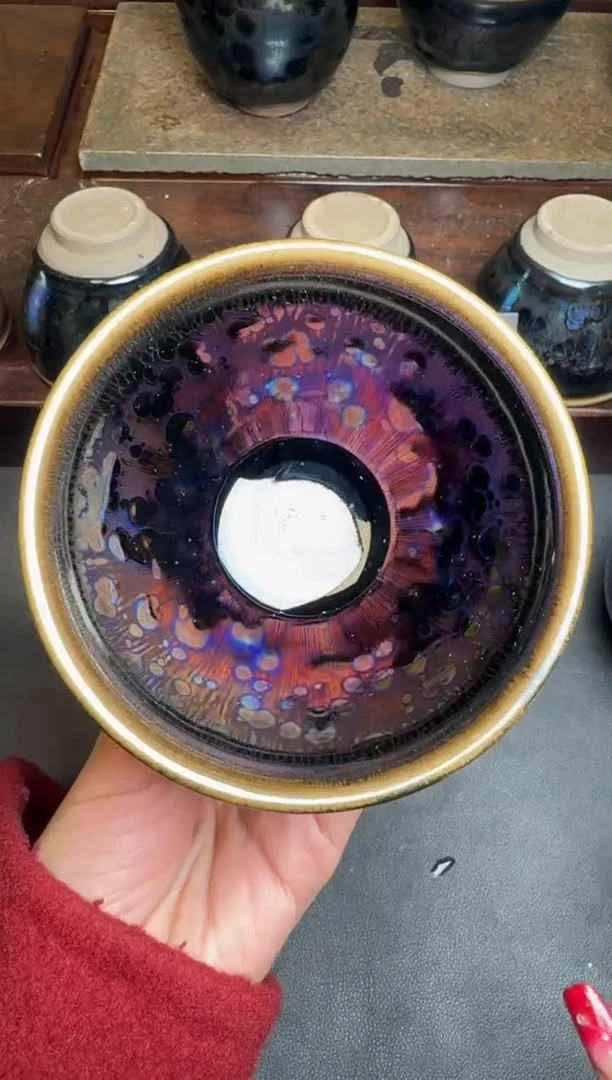 【闪购商品】茶盏建盏故事徐祖亮彩曜150