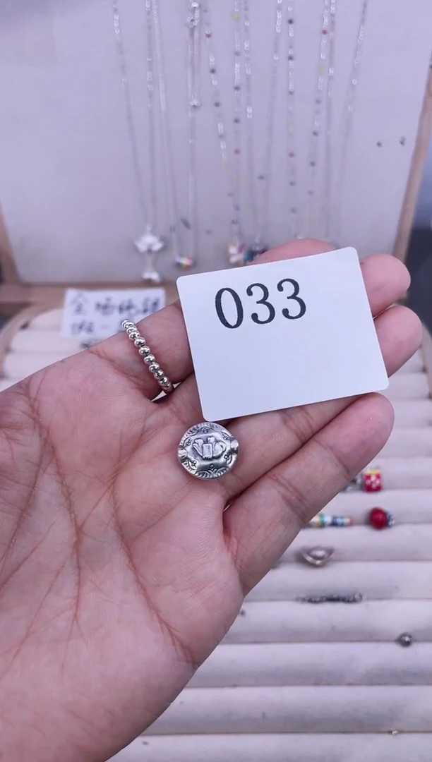无足银?****༽纯银配件033