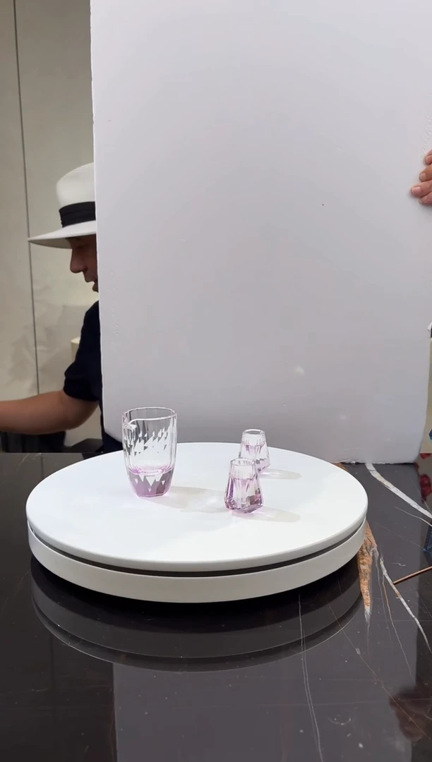 摆件紫罗兰白酒杯一壶两杯