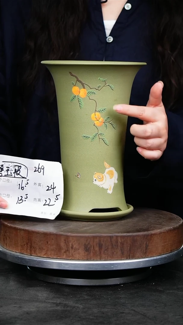 紫砂花盆269+z紫砂花盆
