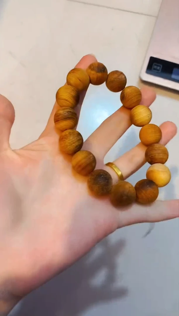 柏木（崖柏）瑕毛1.5单条北太行崖柏手把件手串