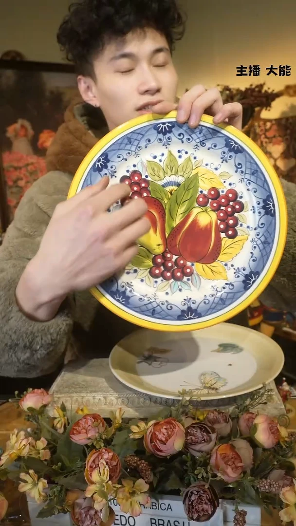 【闪购商品】默认微瑕高端树脂陶瓷摆件M584