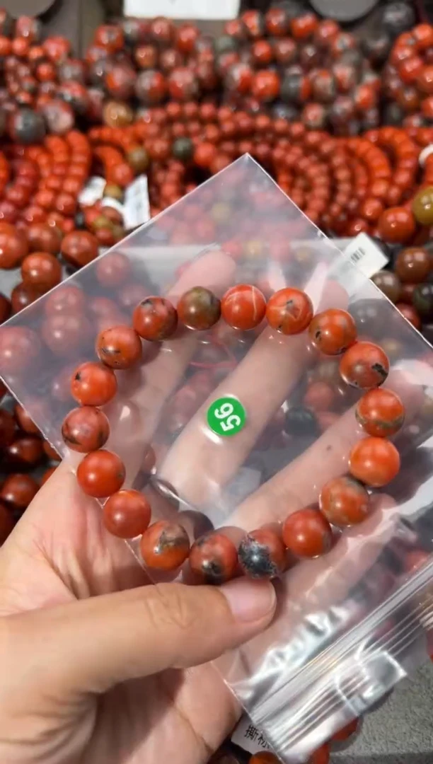 南红玛瑙手串未镶嵌11+