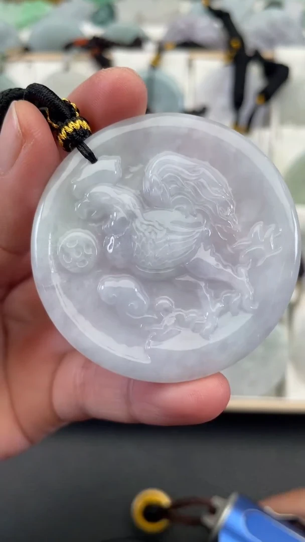 颈饰未镶嵌翡翠天然缅甸翡翠A货275