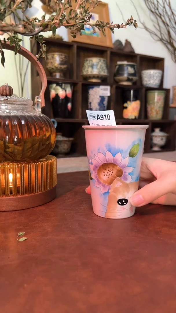 【闪购商品】微瑕景德镇手工手绘910