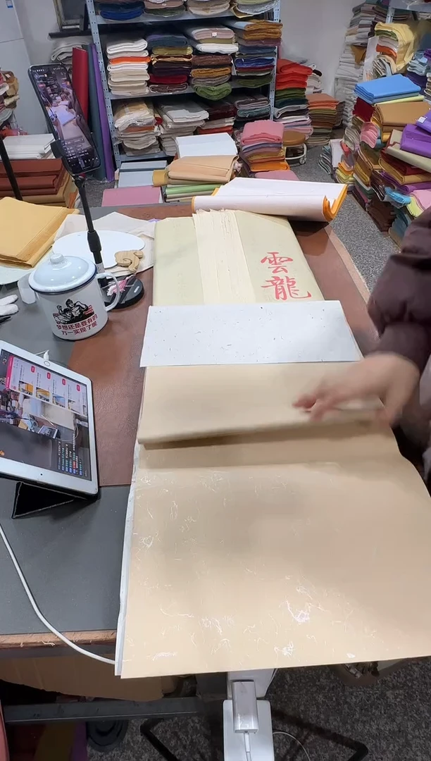 34*138仿古银丝笺50张