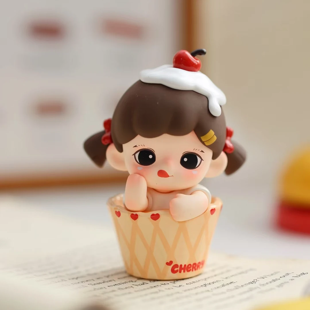 【zoraa妹宝烘焙店系列】壳桃果家正版盲盒手办可爱礼物PVC设计款