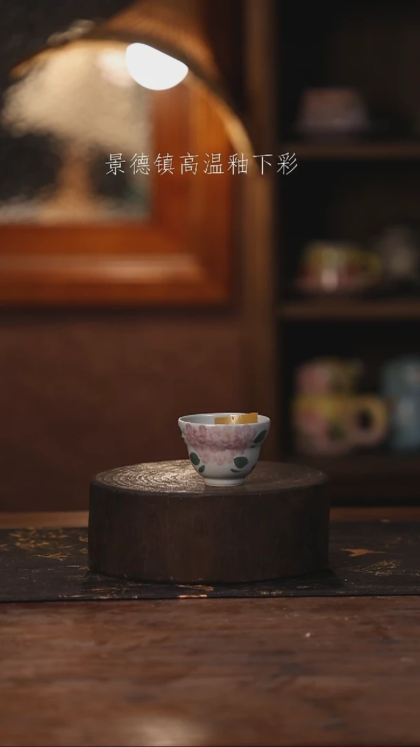 陶瓷景德镇高温釉下手绘陶瓷355