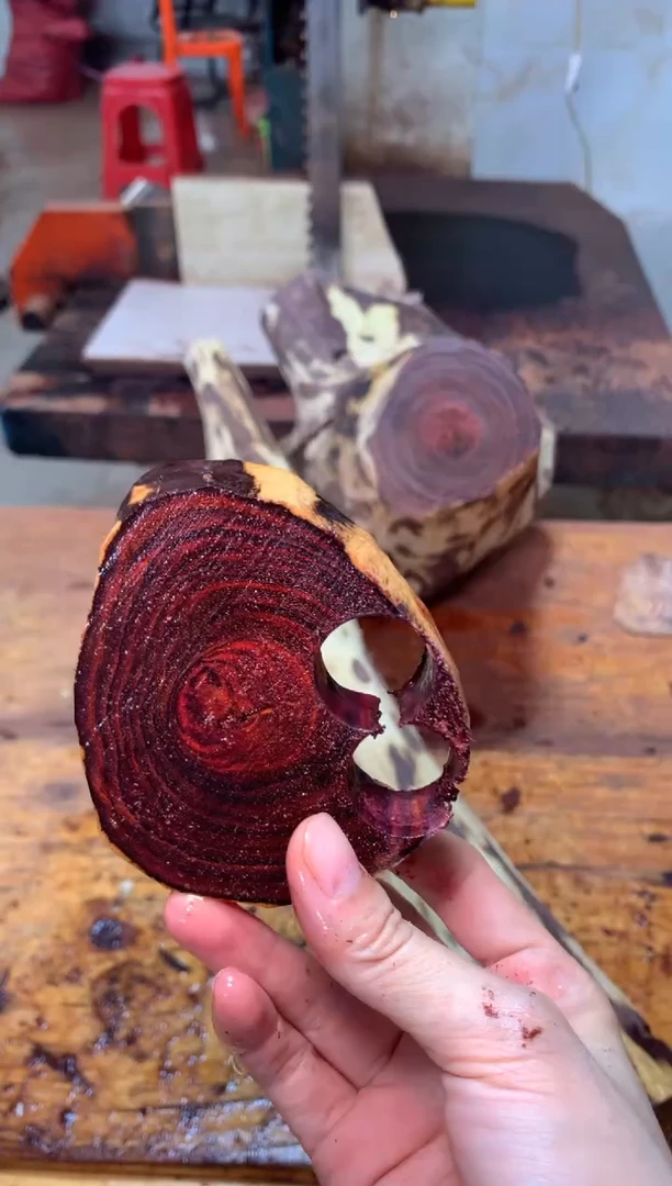 黄花梨/降香黄檀手串0.8X108颗多圈