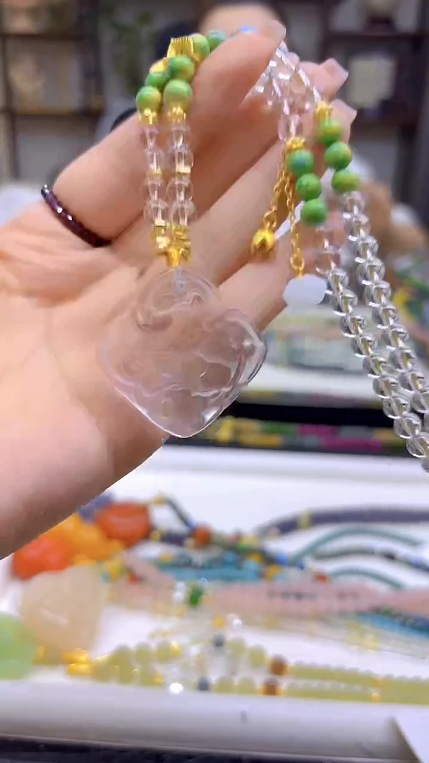 未镶嵌毛衣链水晶DIY款M726