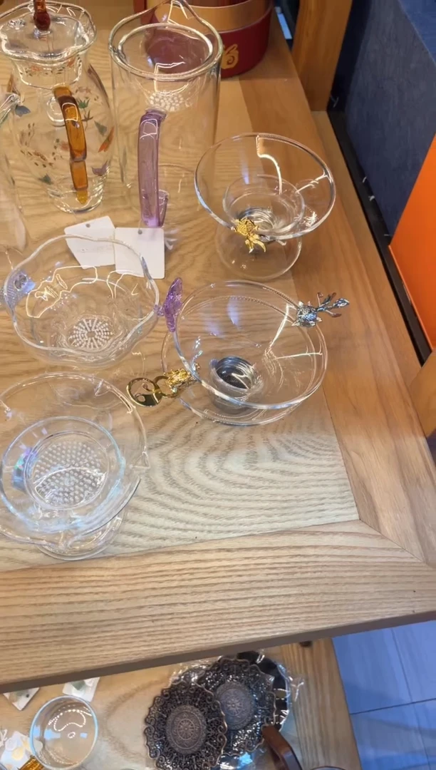 蝎***下禾器/棠韵清悦茶海/白珠青玉