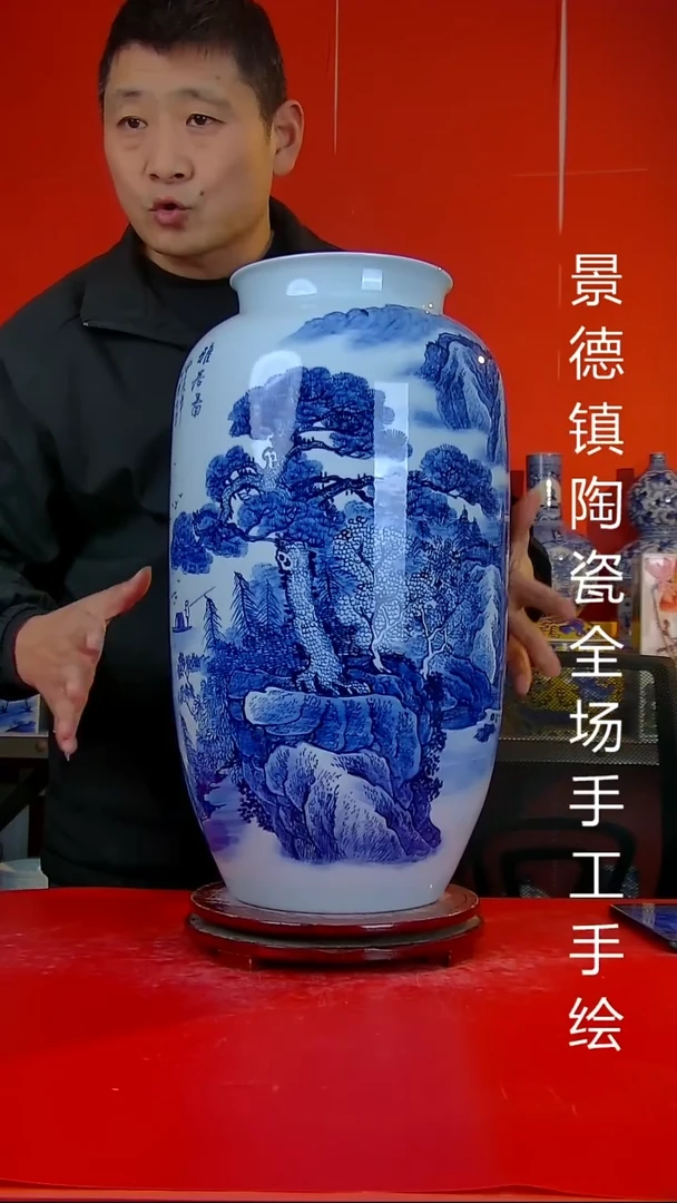 摆件陶瓷景德镇陶瓷 全场手工手绘