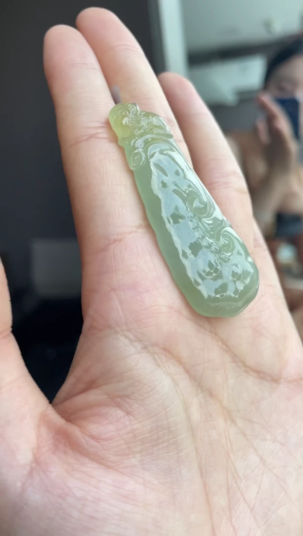 吊坠(不含链)未镶嵌翡翠天然缅甸A货翡翠