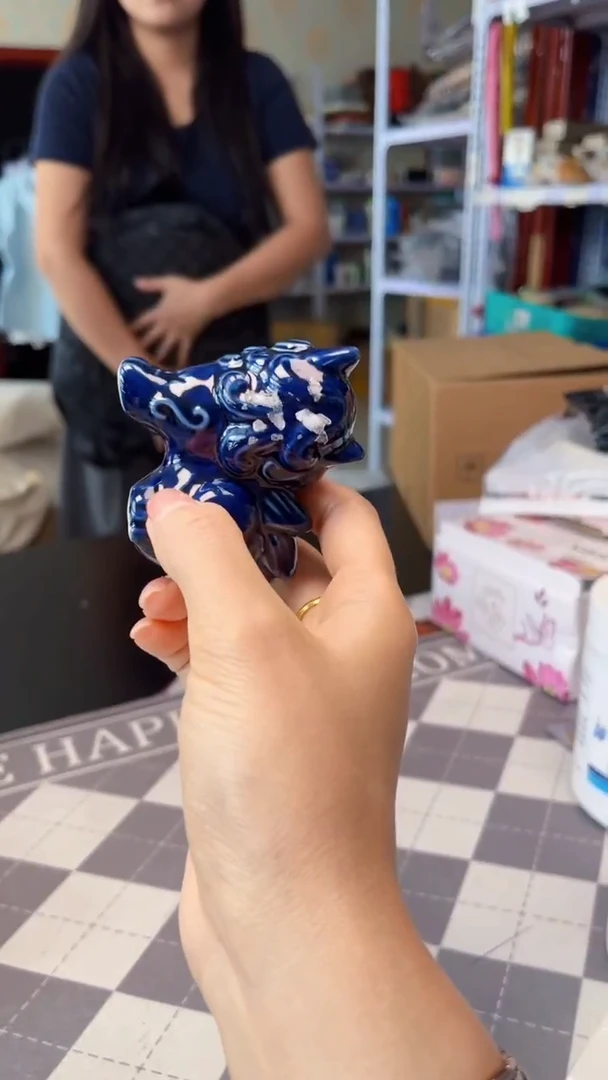 瓷片陶茶666文玩周边多人黑驴