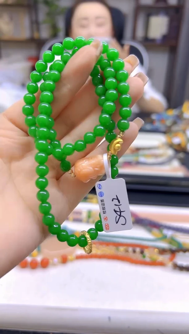 未镶嵌手链翡翠DIY款S412