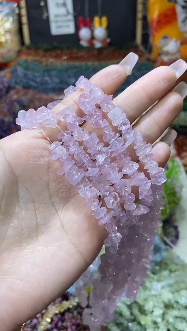 【闪购商品】水晶珠宝半成品未镶嵌冰紫马粉