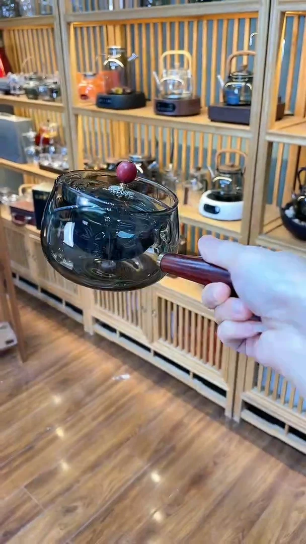 烟灰色逍遥壶一个