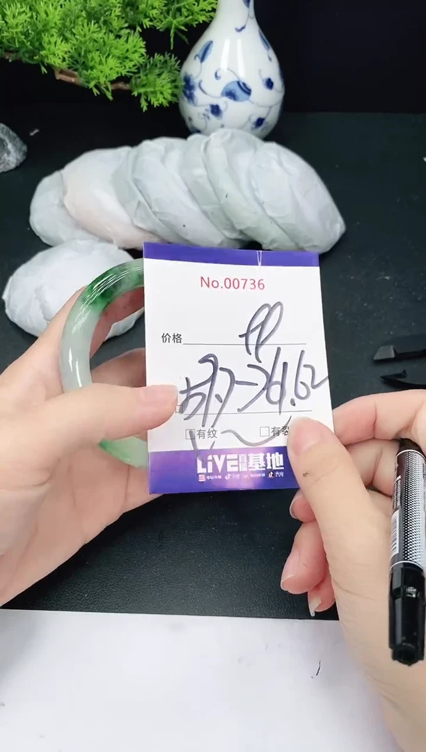 未镶嵌手镯翡翠736