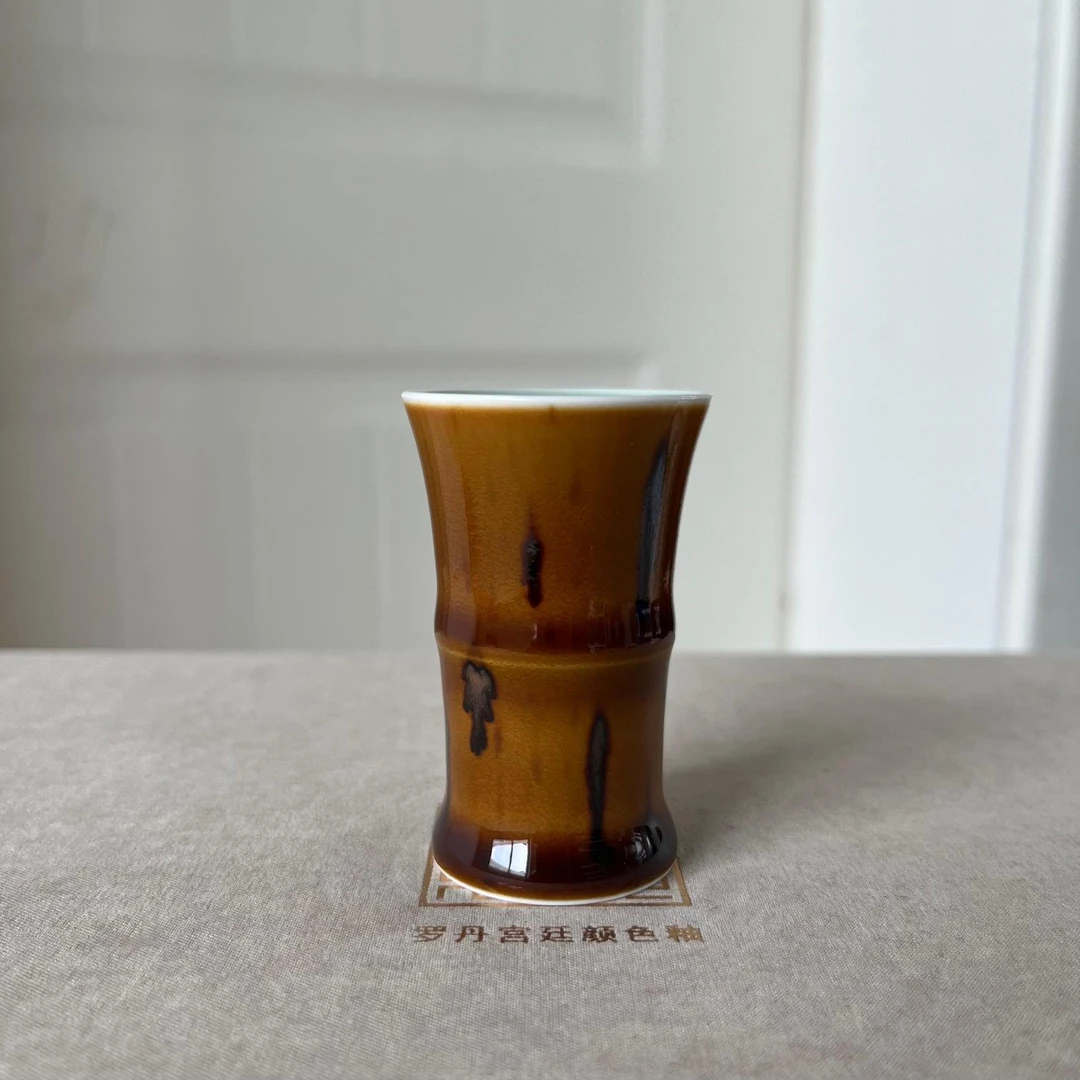 【景德】闰火 斑竹玉露闻香杯 陶瓷 rht00132