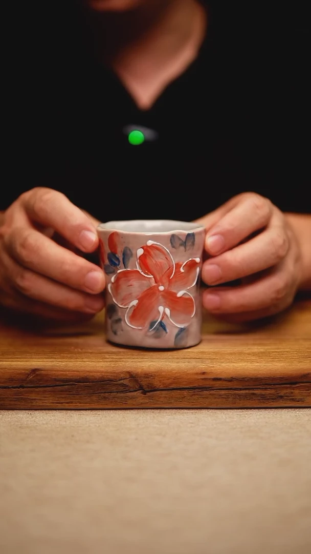 @@陶园瓷舍@@纯手工手绘@高温釉下彩