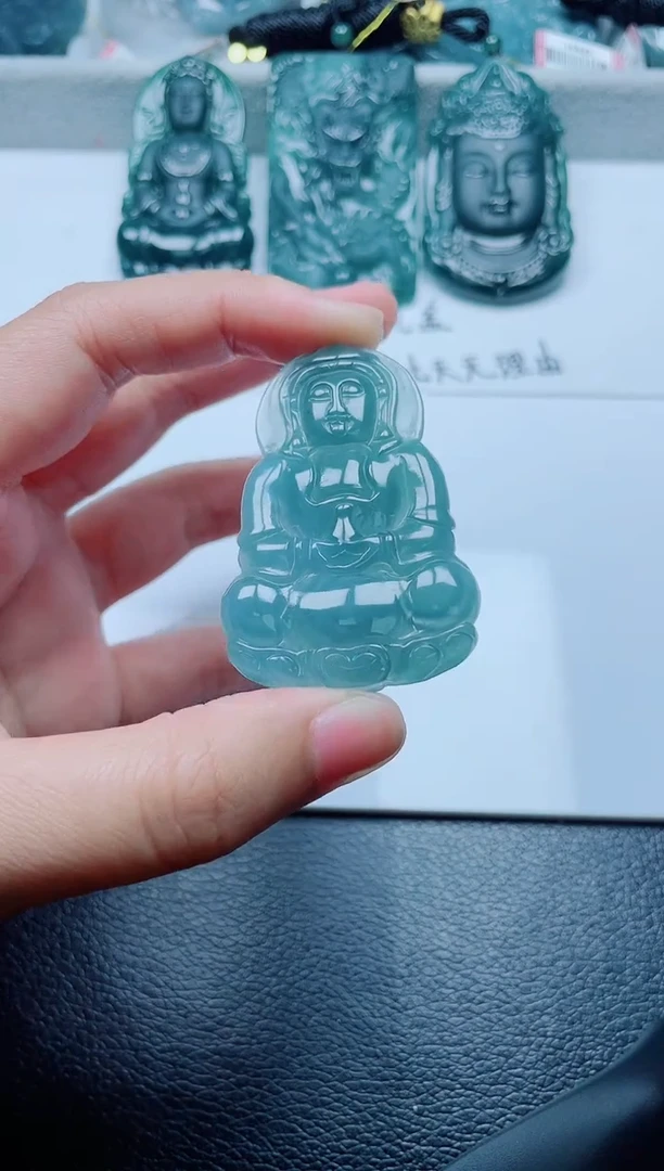 颈饰未镶嵌翡翠多样性发货随机发货-正装观音