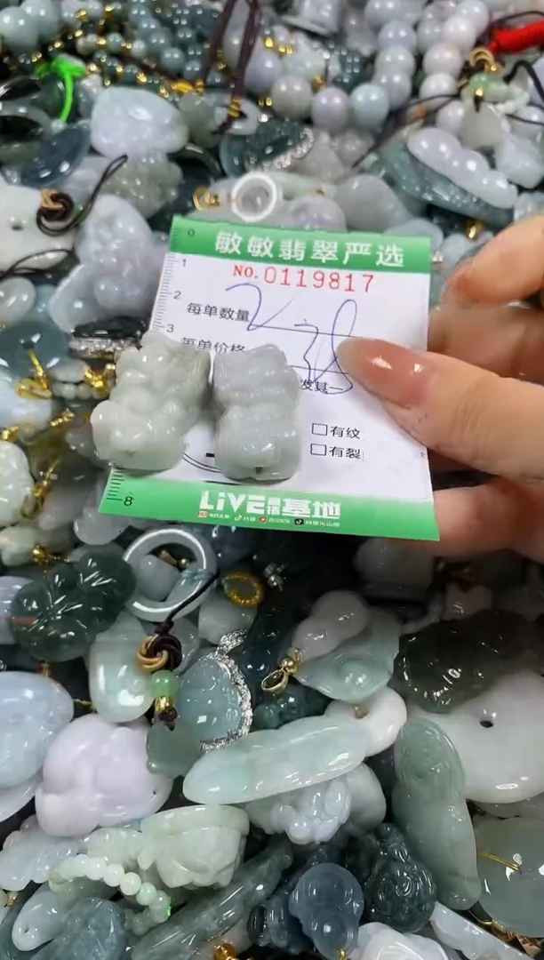 【闪购商品】翡翠颈饰未镶嵌闪购0119817