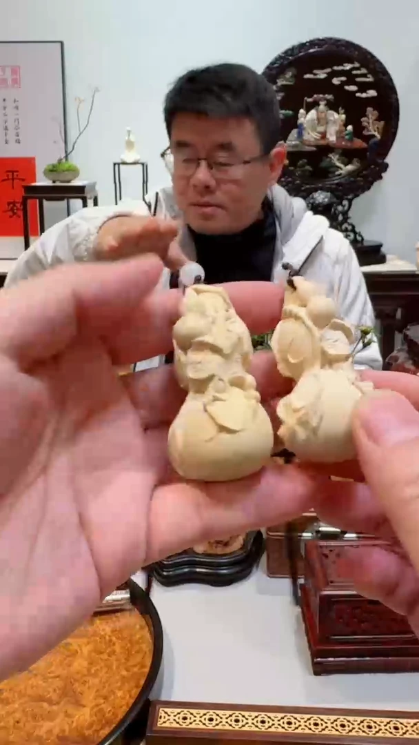 【闪购商品】木黄杨木 葫芦 手把件 单件