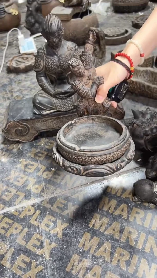 陶土【合成青石】怒火行者