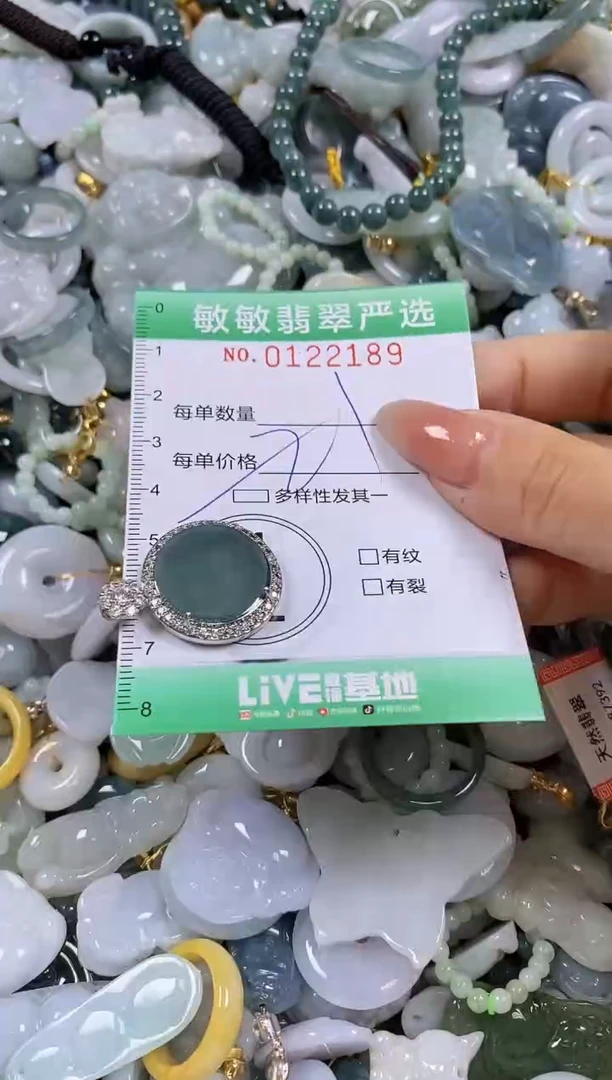 【闪购商品】翡翠颈饰未镶嵌闪购0122189多样性发其一