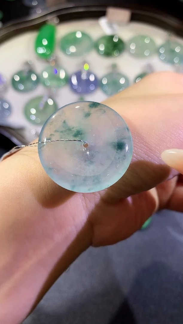 【闪购商品】翡翠吊坠(不含链)未镶嵌74-扣子