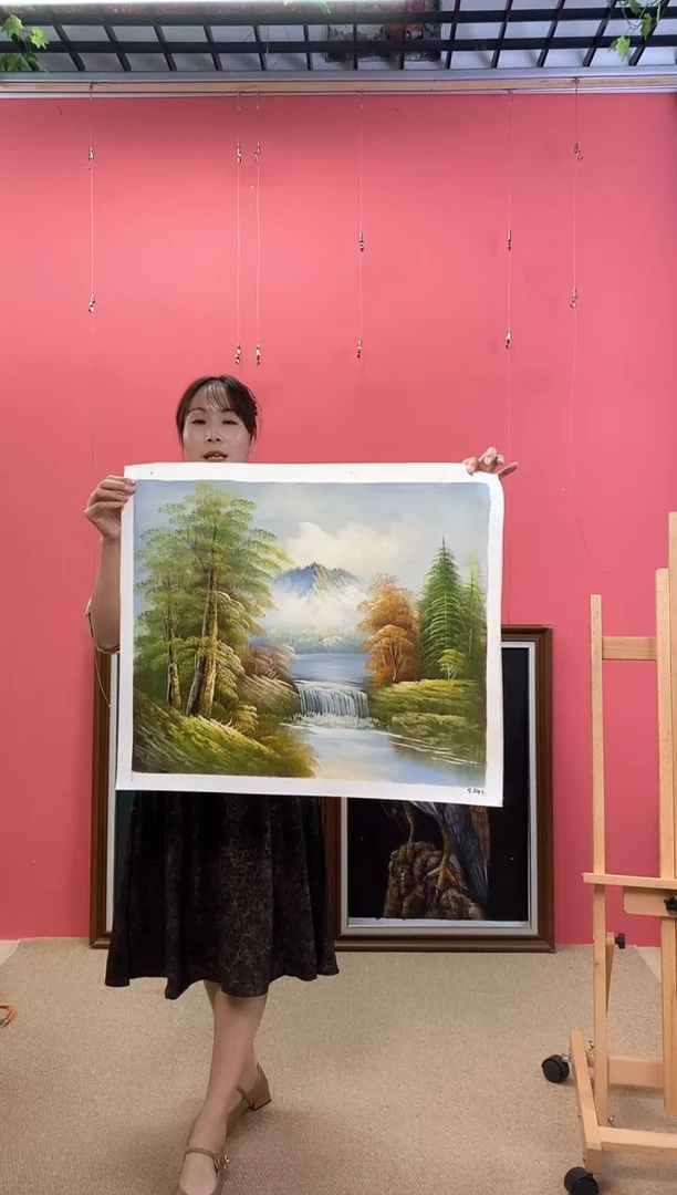 油画潇*尺寸50*60画芯（不含框）