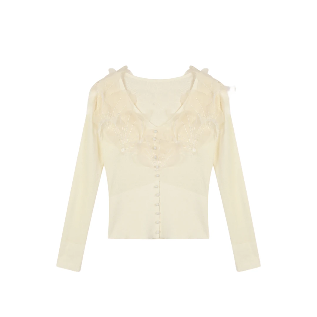 子芸定制【玛奇朵】纯色百搭设计师气质时尚针织衫预JJQ4ZZS5118