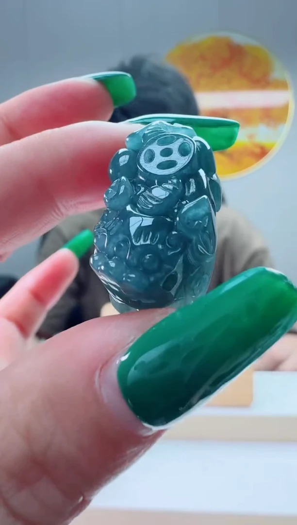 翡翠未镶嵌颈饰多样性随机发其一