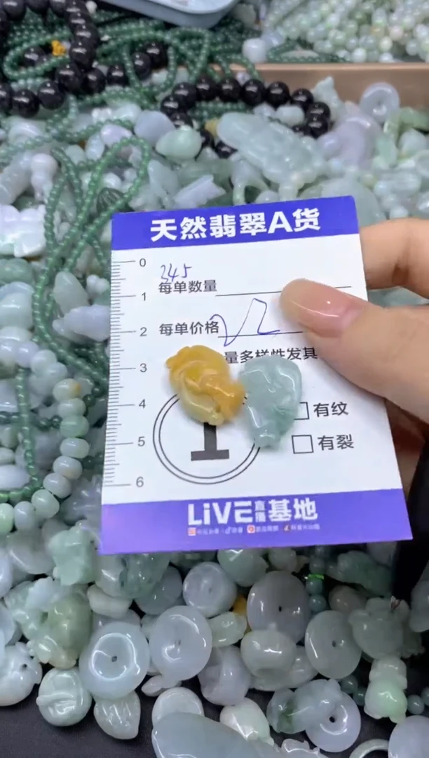 颈饰未镶嵌翡翠天然翡翠A货批量多样性发一件